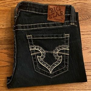 Big Star Women's Boot Cut Jeans - Dark Blue